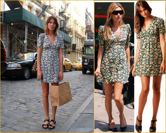 Kate moss 2025 pansy dress
